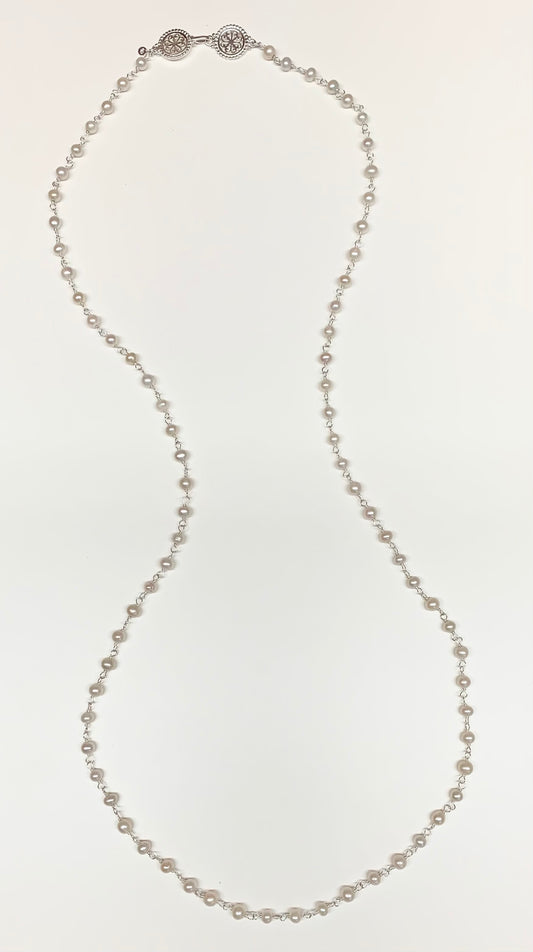 Southern Gates® Handwrought Pearl Strand Necklace