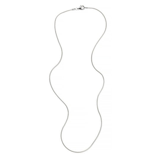 Sterling Silver 1.3mm Rounded Box Chain