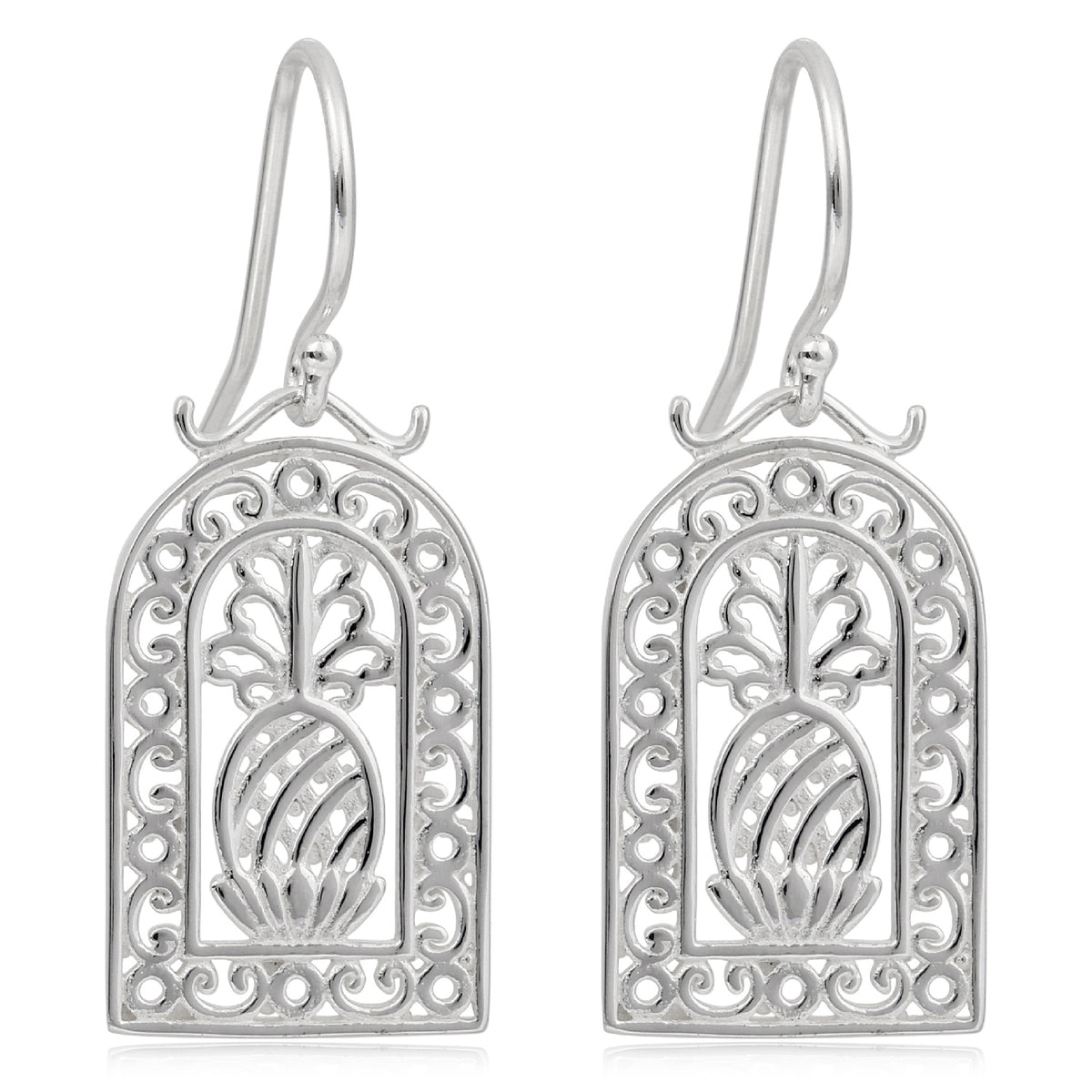 Southern Gates® Pineapple Dome Earrings