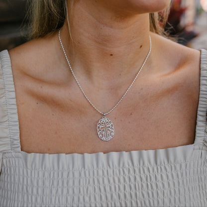 Southern Gates® Open Filigree Cross Pendant