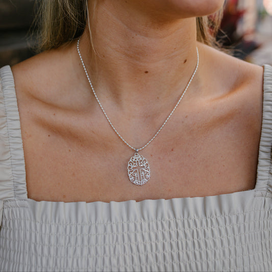 Southern Gates® Open Filigree Cross Pendant