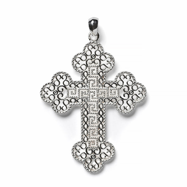 Southern Gates® Greek Key Cross Pendant - MeMe's Favorite!