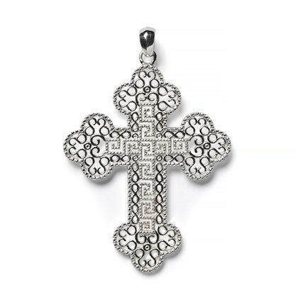 Southern Gates® Greek Key Cross Pendant - MeMe's Favorite!