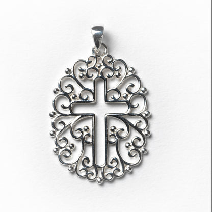 Southern Gates® Open Filigree Cross Pendant