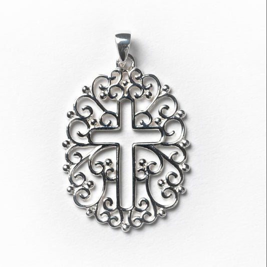 Southern Gates® Open Filigree Cross Pendant