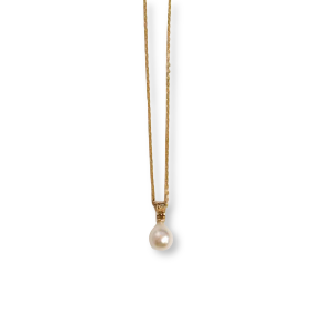 Southern Gates® 14k Gold Teardrop Pearl Pendant