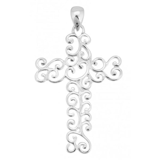 Southern Gates® Swirl Cross Pendant - MeMe's Favorite