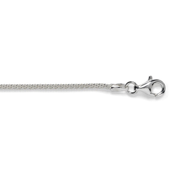 Sterling Silver 1.6mm Popcorn Chain