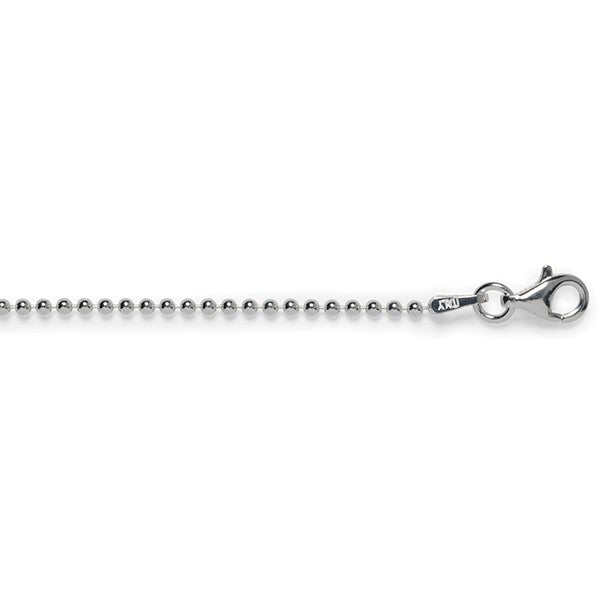 Sterling Silver 1.5mm Bead Chain