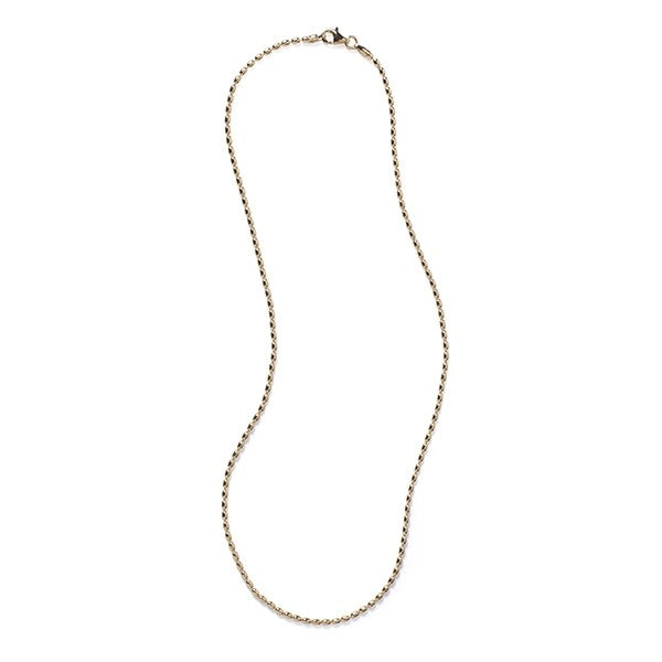 Gold Plated  1.8mm Ricebead Chain