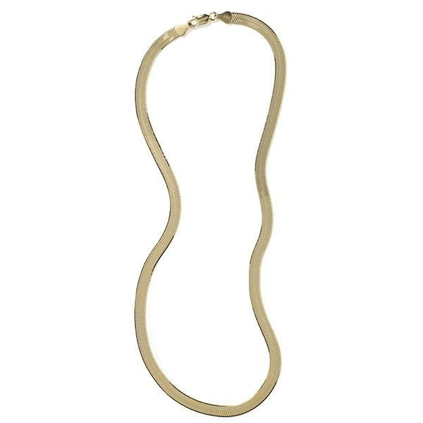 Thin Herringbone Necklace