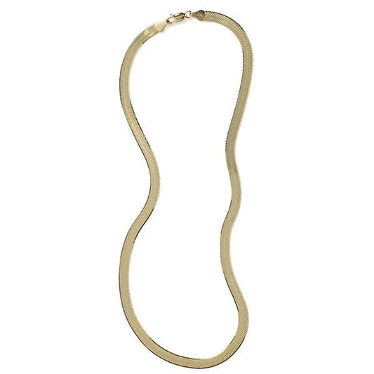Thin Herringbone Necklace