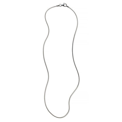 Sterling Silver 1.3mm Silver Snake Chain