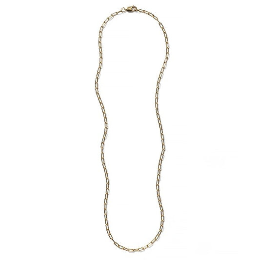 14k Gold Filled 1mm Tiny Paperclip Chain